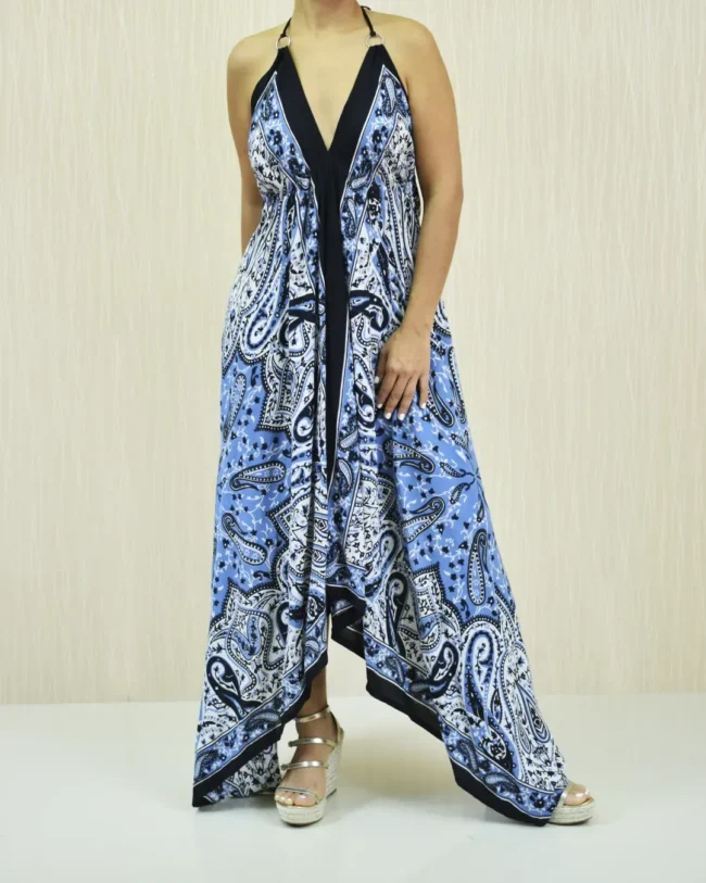 Vestido Largo Universo Paisley